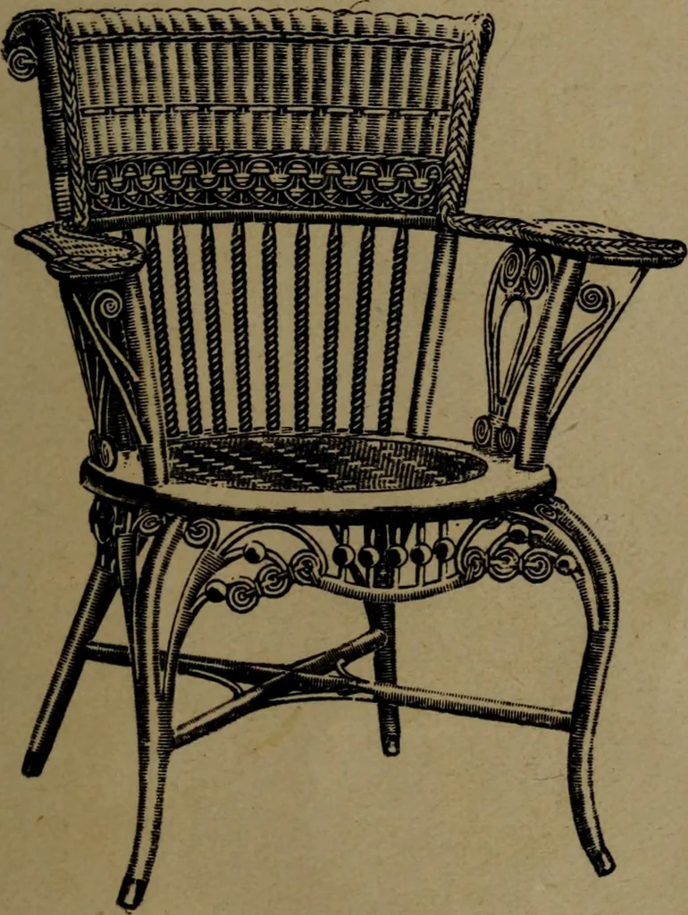 An illustration from Largest dealers in baby carriages, baby vehicles and reed furniture in Canada / The Richard Simpson Co., Limited, Toronto, Canada., 1902, leaf 100