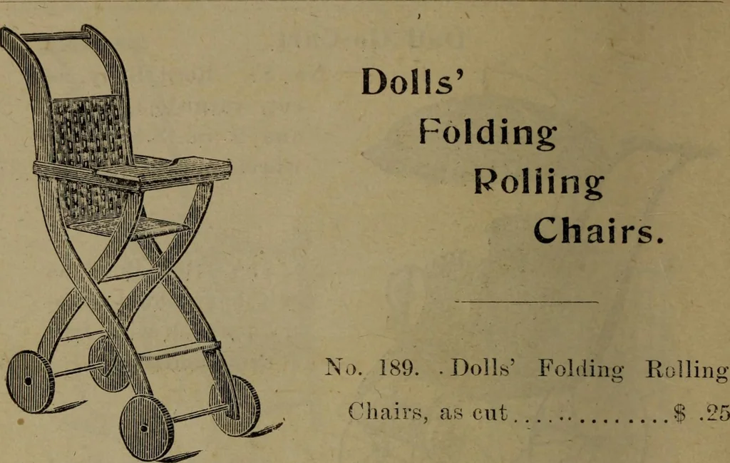 An illustration from Largest dealers in baby carriages, baby vehicles and reed furniture in Canada / The Richard Simpson Co., Limited, Toronto, Canada., 1902, leaf 105