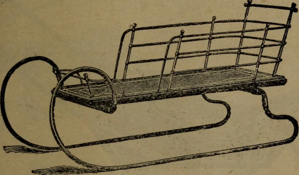 An illustration from Largest dealers in baby carriages, baby vehicles and reed furniture in Canada / The Richard Simpson Co., Limited, Toronto, Canada., 1902, leaf 114