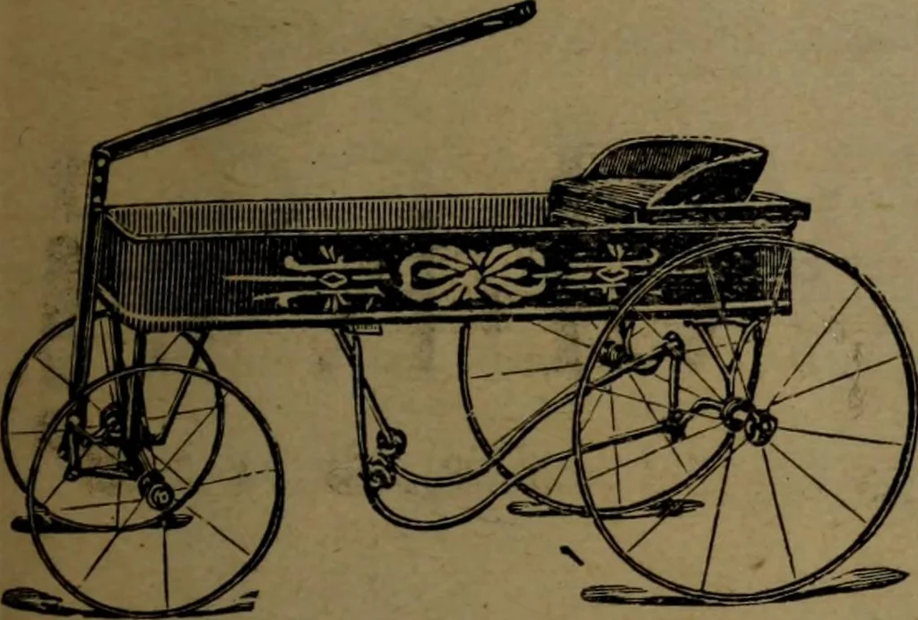 An illustration from Largest dealers in baby carriages, baby vehicles and reed furniture in Canada / The Richard Simpson Co., Limited, Toronto, Canada., 1902, leaf 116