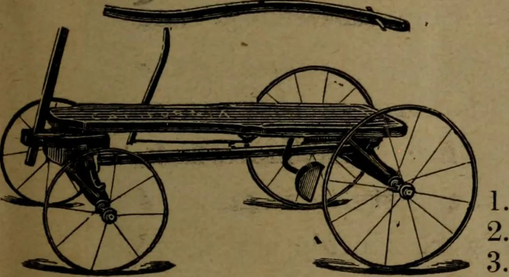 An illustration from Largest dealers in baby carriages, baby vehicles and reed furniture in Canada / The Richard Simpson Co., Limited, Toronto, Canada., 1902, leaf 116