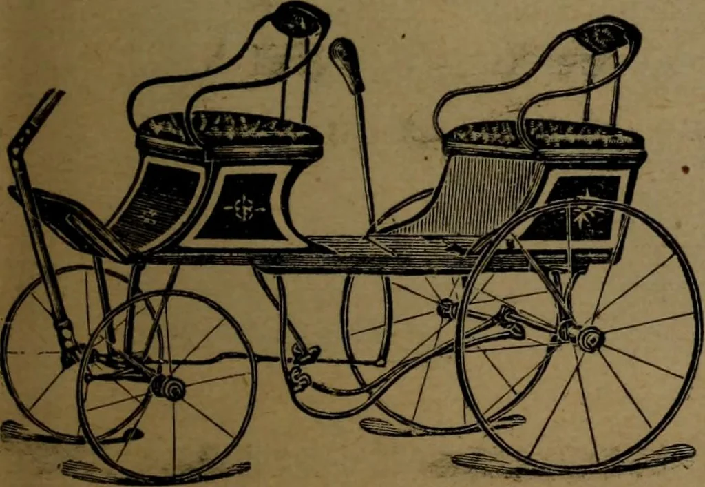 An illustration from Largest dealers in baby carriages, baby vehicles and reed furniture in Canada / The Richard Simpson Co., Limited, Toronto, Canada., 1902, leaf 116