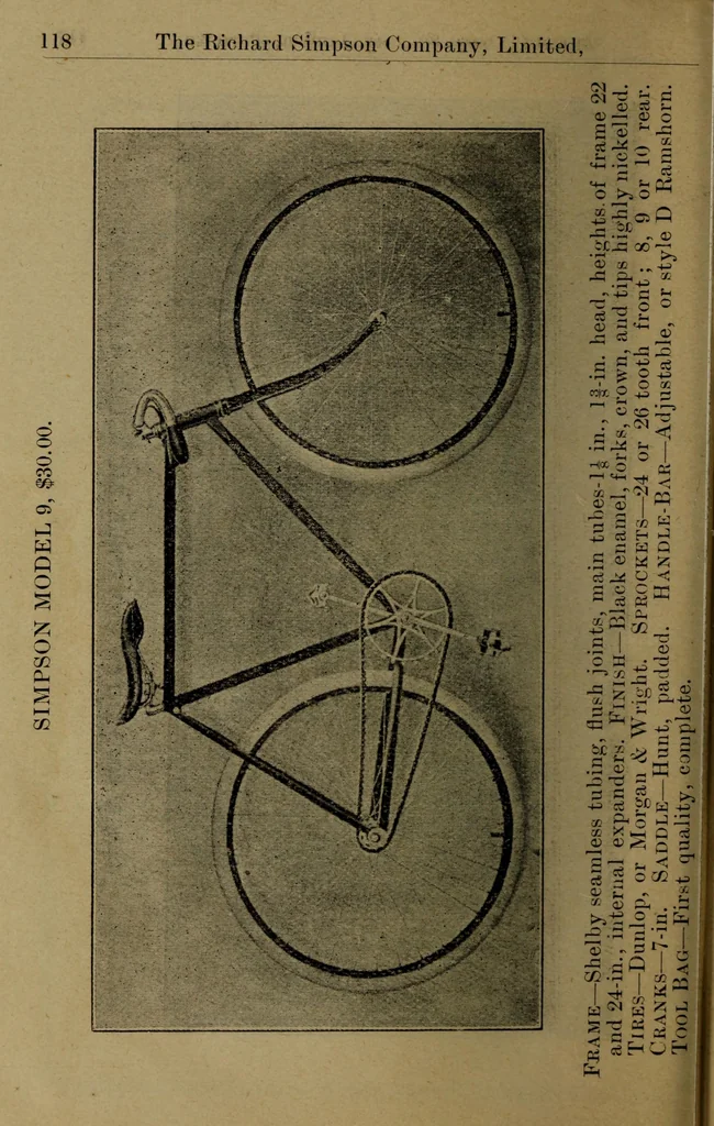 An illustration from Largest dealers in baby carriages, baby vehicles and reed furniture in Canada / The Richard Simpson Co., Limited, Toronto, Canada., 1902, leaf 119