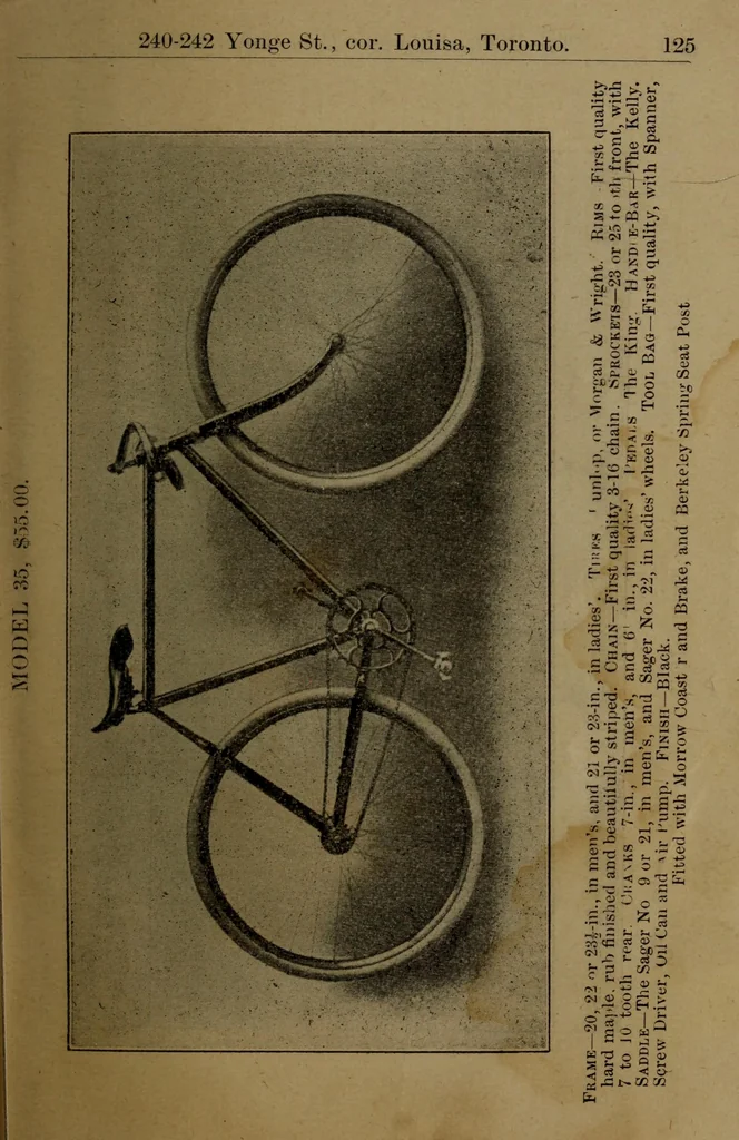An illustration from Largest dealers in baby carriages, baby vehicles and reed furniture in Canada / The Richard Simpson Co., Limited, Toronto, Canada., 1902, leaf 126
