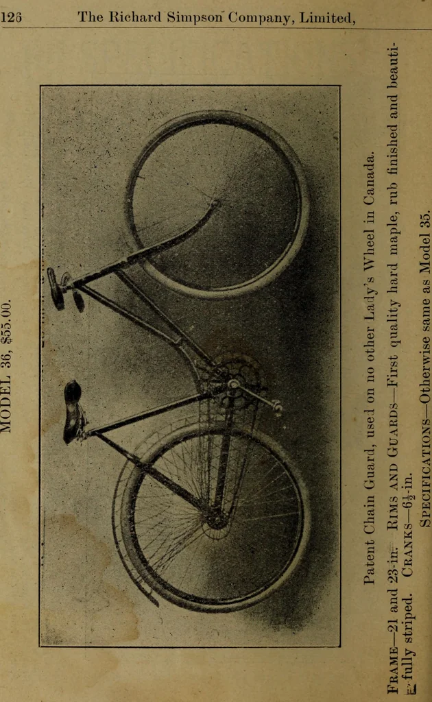 An illustration from Largest dealers in baby carriages, baby vehicles and reed furniture in Canada / The Richard Simpson Co., Limited, Toronto, Canada., 1902, leaf 127