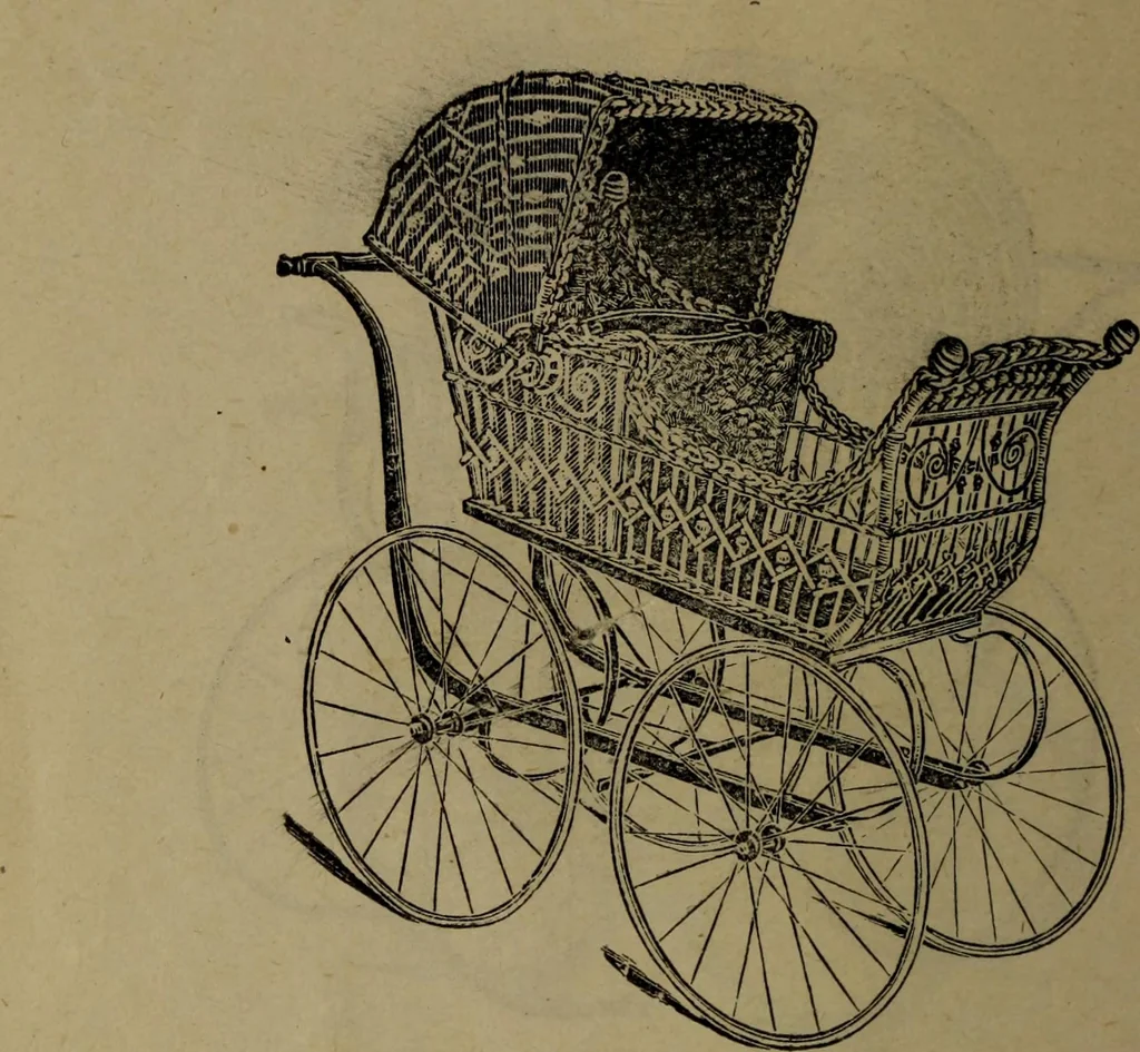An illustration from Largest dealers in baby carriages, baby vehicles and reed furniture in Canada / The Richard Simpson Co., Limited, Toronto, Canada., 1902, leaf 41