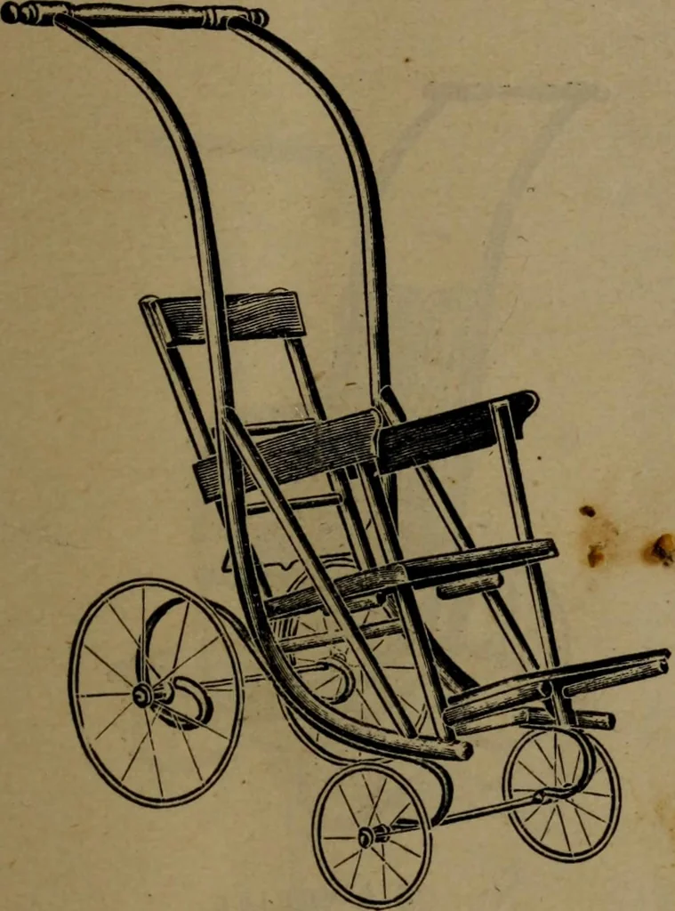 An illustration from Largest dealers in baby carriages, baby vehicles and reed furniture in Canada / The Richard Simpson Co., Limited, Toronto, Canada., 1902, leaf 46