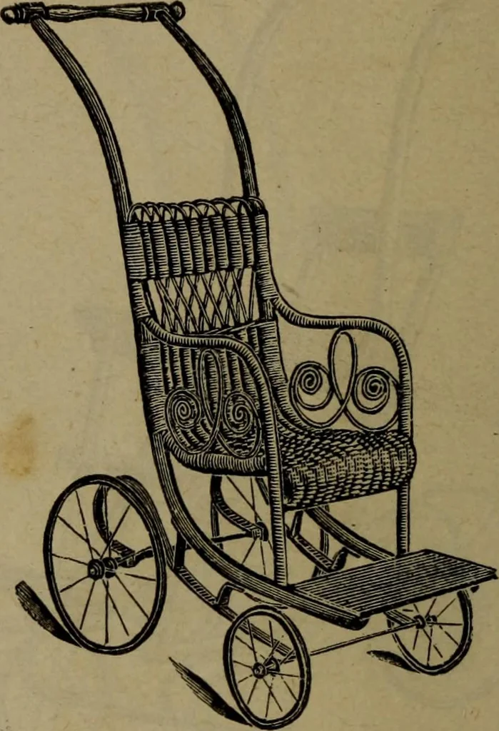 An illustration from Largest dealers in baby carriages, baby vehicles and reed furniture in Canada / The Richard Simpson Co., Limited, Toronto, Canada., 1902, leaf 47