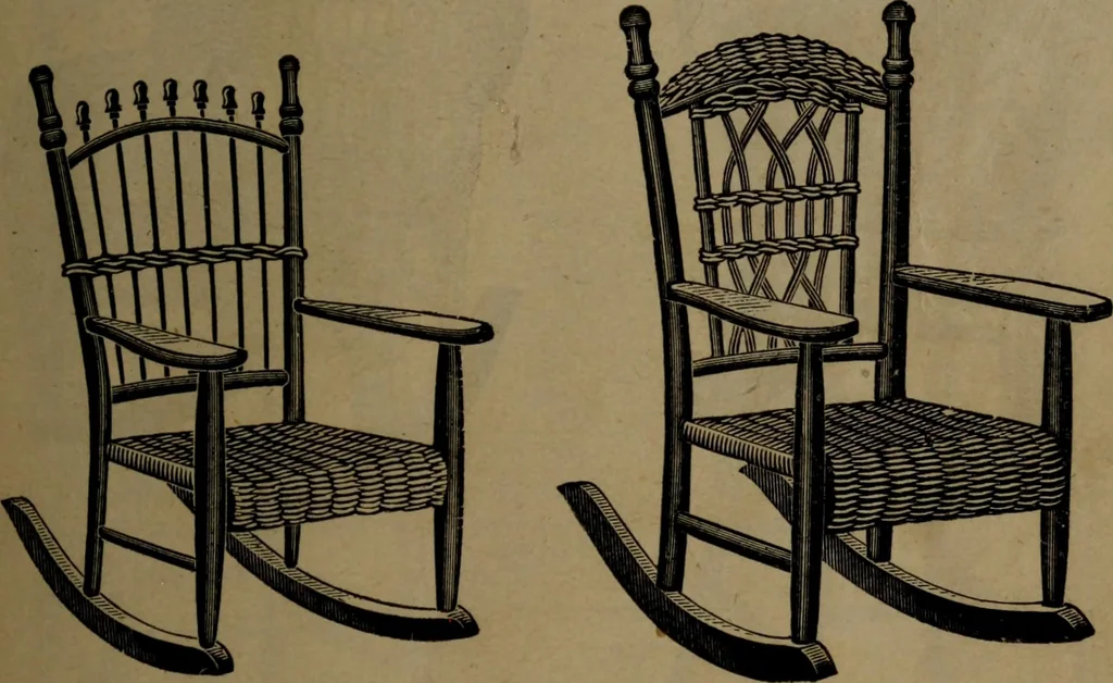An illustration from Largest dealers in baby carriages, baby vehicles and reed furniture in Canada / The Richard Simpson Co., Limited, Toronto, Canada., 1902, leaf 84