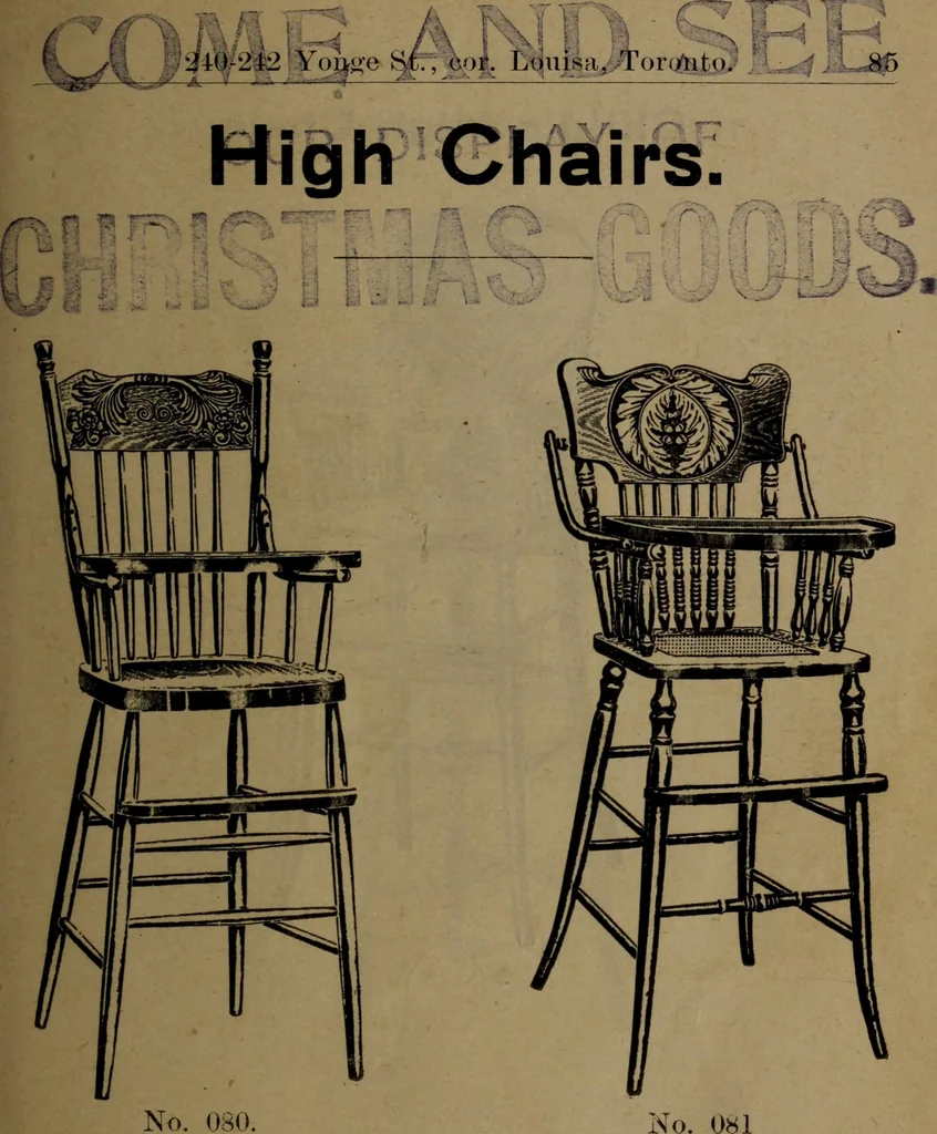 An illustration from Largest dealers in baby carriages, baby vehicles and reed furniture in Canada / The Richard Simpson Co., Limited, Toronto, Canada., 1902, leaf 86