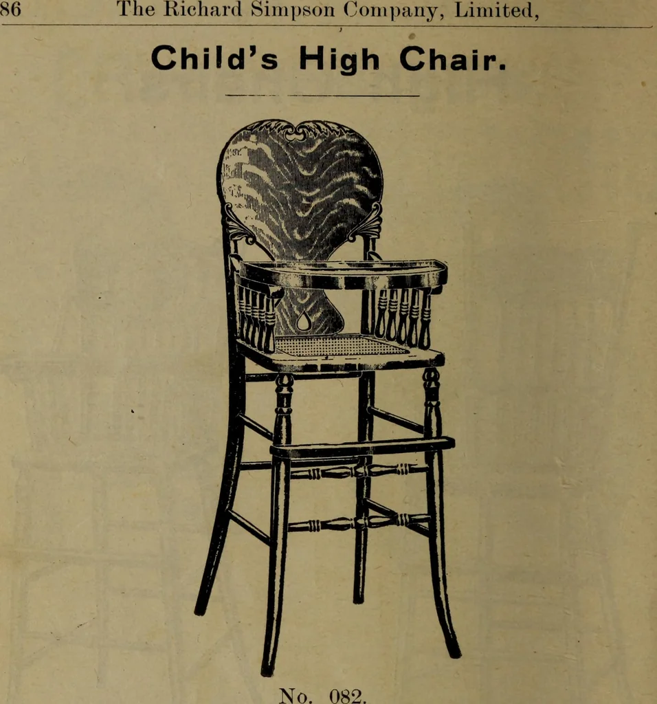 An illustration from Largest dealers in baby carriages, baby vehicles and reed furniture in Canada / The Richard Simpson Co., Limited, Toronto, Canada., 1902, leaf 87