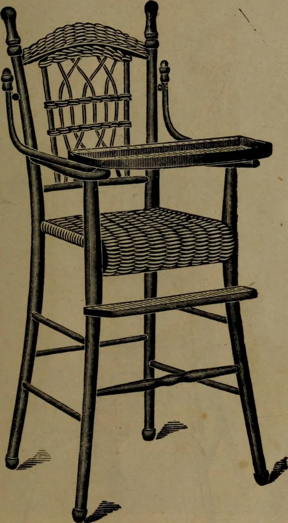 An illustration from Largest dealers in baby carriages, baby vehicles and reed furniture in Canada / The Richard Simpson Co., Limited, Toronto, Canada., 1902, leaf 88