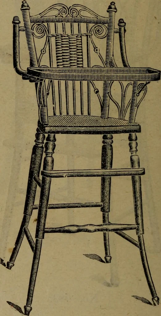 An illustration from Largest dealers in baby carriages, baby vehicles and reed furniture in Canada / The Richard Simpson Co., Limited, Toronto, Canada., 1902, leaf 89