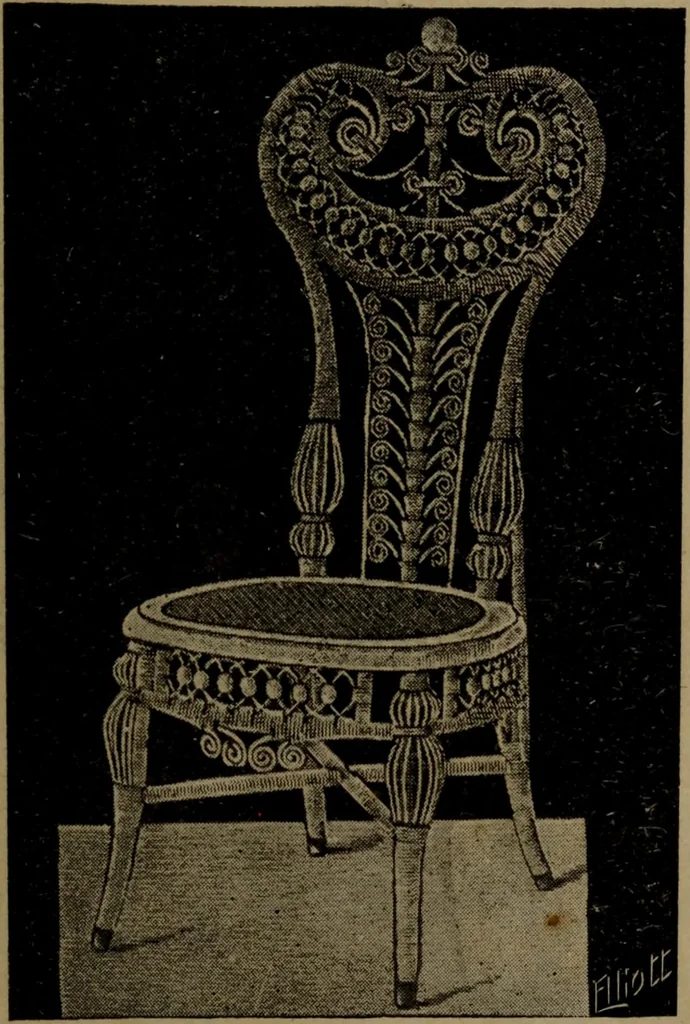 An illustration from Largest dealers in baby carriages, baby vehicles and reed furniture in Canada / The Richard Simpson Co., Limited, Toronto, Canada., 1902, leaf 90