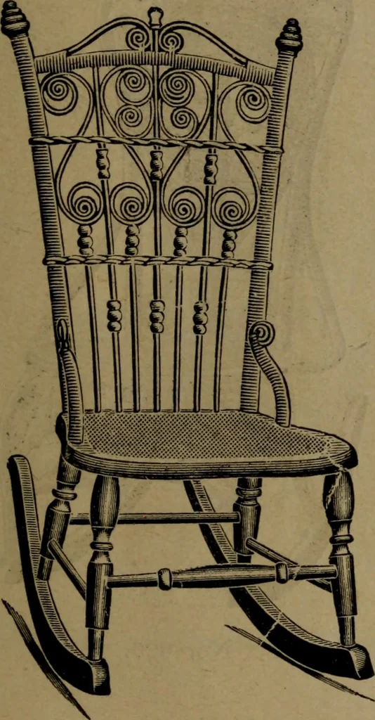 An illustration from Largest dealers in baby carriages, baby vehicles and reed furniture in Canada / The Richard Simpson Co., Limited, Toronto, Canada., 1902, leaf 92