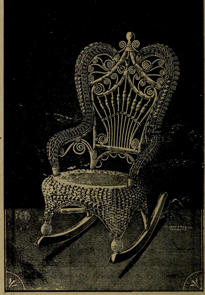 An illustration from Largest dealers in baby carriages, baby vehicles and reed furniture in Canada / The Richard Simpson Co., Limited, Toronto, Canada., 1902, leaf 95