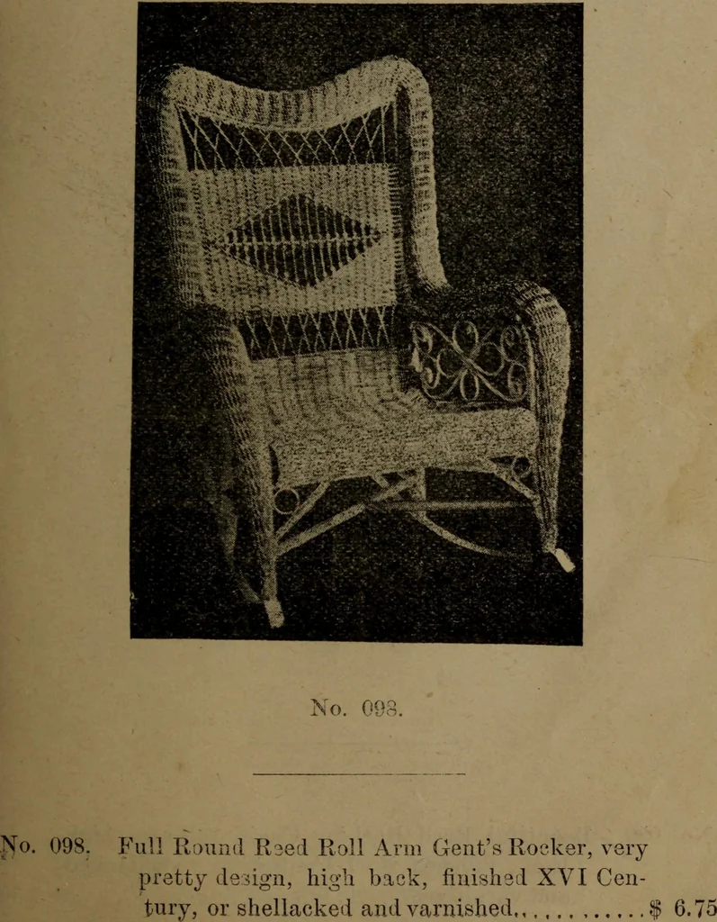 An illustration from Largest dealers in baby carriages, baby vehicles and reed furniture in Canada / The Richard Simpson Co., Limited, Toronto, Canada., 1902, leaf 98