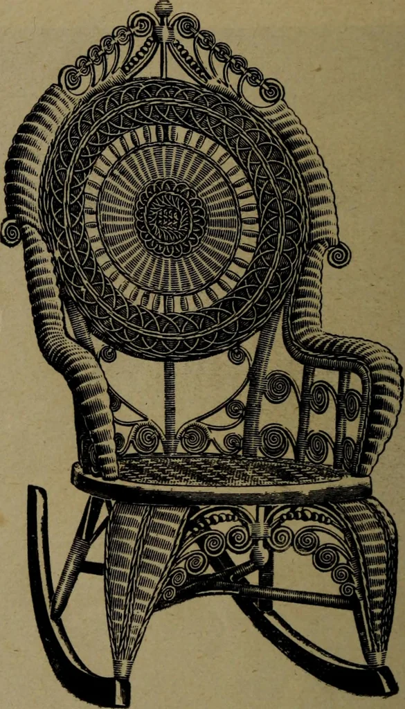 An illustration from Largest dealers in baby carriages, baby vehicles and reed furniture in Canada / The Richard Simpson Co., Limited, Toronto, Canada., 1902, leaf 99