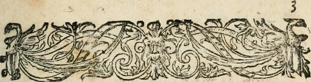An illustration from L'arithmétique de Jean Trenchant, departie en trois liures. Ensemble vn petit discours des changes, auec l'art de calculer aux getons, 1602, leaf 8