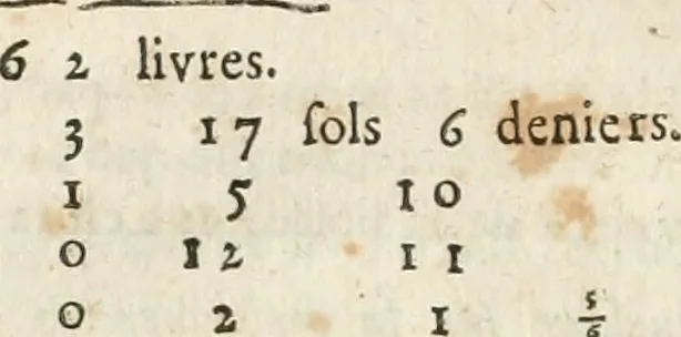 An illustration from L'arithmetique en sa perfection, 1687, leaf 153