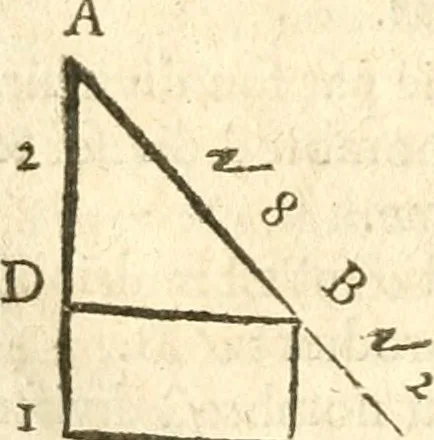 An illustration from L'arithmetiqve de Simon Stevin de Brvges, 1625, leaf 155