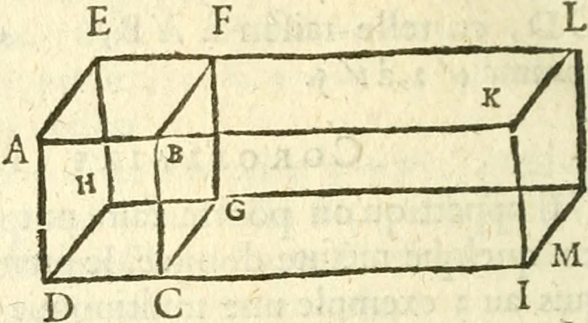 An illustration from L'arithmetiqve de Simon Stevin de Brvges, 1625, leaf 881