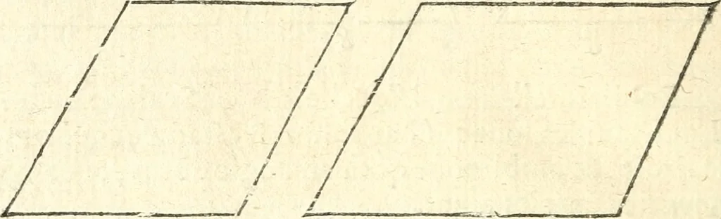 An illustration from L'arithmetiqve en sa perfection mise en pratiqve selon l'vsage des financiers, banqviers et marchands. Contenant vne ample & familiere explication de ses principes, tant en nombres entiers qu'en fractions. Avec vn traité de geometrie pratique appliquée à l'arpentage & au toisé, tant des superficies que des corps solides, et vn abregé d'algebre, suiuy de quantité de questions non moins curieuses que necessaires, 1668, leaf 307