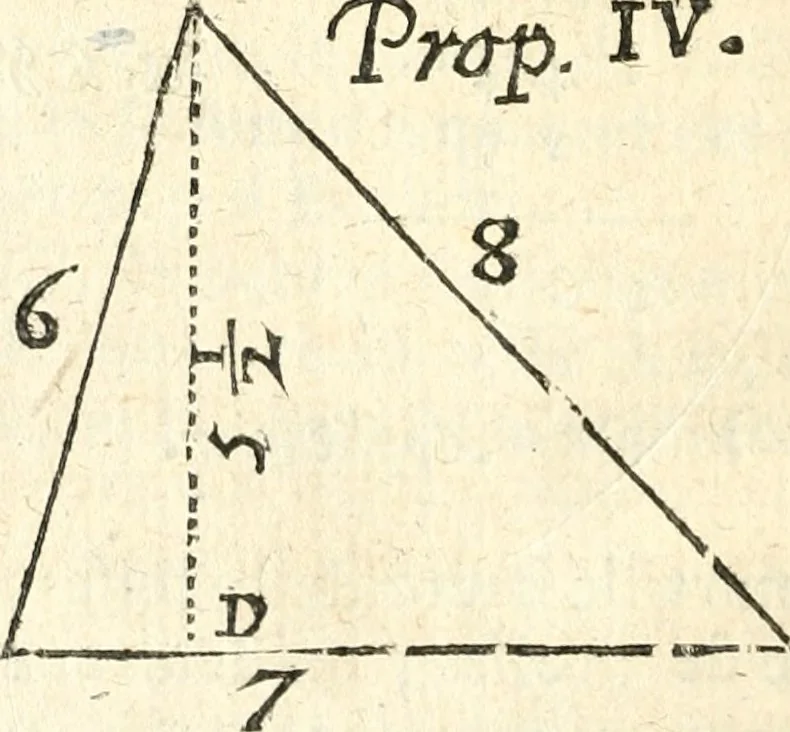 An illustration from L'arithmetiqve en sa perfection mise en pratiqve selon l'vsage des financiers, banqviers et marchands. Contenant vne ample & familiere explication de ses principes, tant en nombres entiers qu'en fractions. Avec vn traité de geometrie pratique appliquée à l'arpentage & au toisé, tant des superficies que des corps solides, et vn abregé d'algebre, suiuy de quantité de questions non moins curieuses que necessaires, 1668, leaf 321