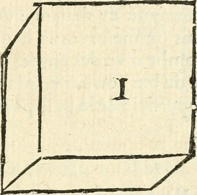 An illustration from L'arithmetiqve en sa perfection mise en pratiqve selon l'vsage des financiers, banqviers et marchands. Contenant vne ample & familiere explication de ses principes, tant en nombres entiers qu'en fractions. Avec vn traité de geometrie pratique appliquée à l'arpentage & au toisé, tant des superficies que des corps solides, et vn abregé d'algebre, suiuy de quantité de questions non moins curieuses que necessaires, 1668, leaf 352