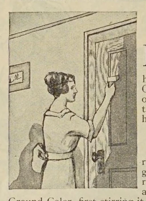 An illustration from Larkin paints : factory prices, 1920, 1920, leaf 28