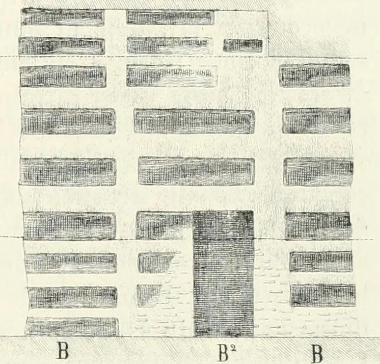 An illustration from La Roma sotterranea cristiana, 1864, leaf 486