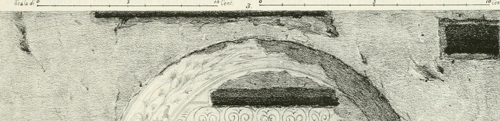 An illustration from La Roma sotterranea cristiana, 1864, leaf 370