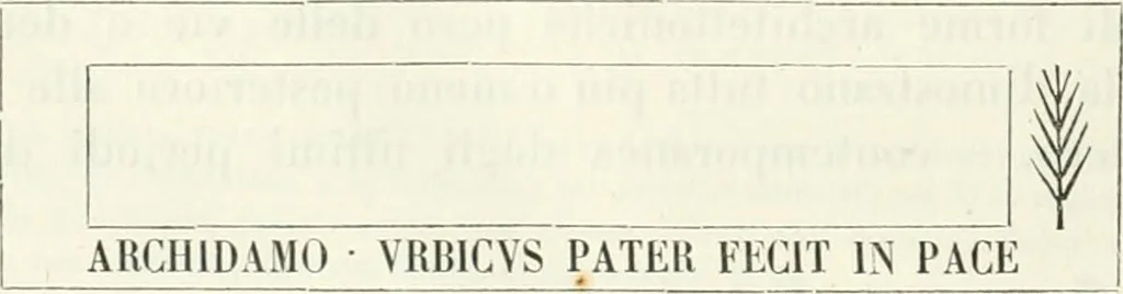 An illustration from La Roma sotterranea cristiana, 1864, leaf 385