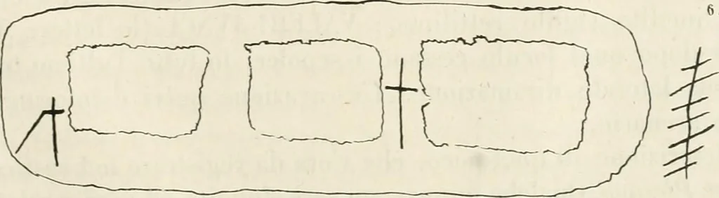An illustration from La Roma sotterranea cristiana, 1864, leaf 706