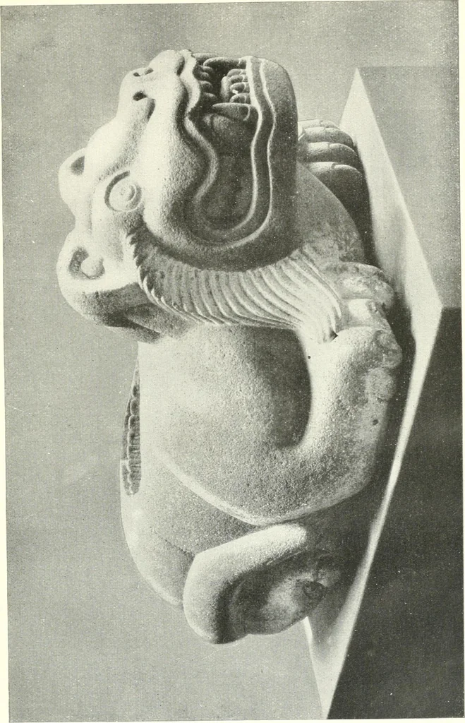 An illustration from L'art ancien du Mexique, simple esquisse, 1922, leaf 44