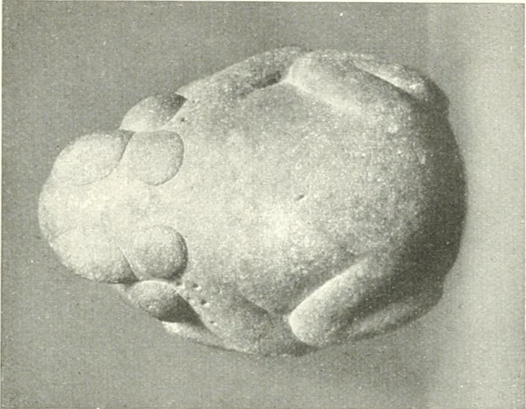 An illustration from L'art ancien du Mexique, simple esquisse, 1922, leaf 48