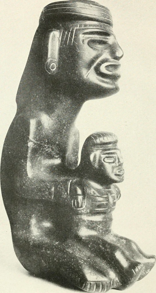 An illustration from L'art ancien du Mexique, simple esquisse, 1922, leaf 51