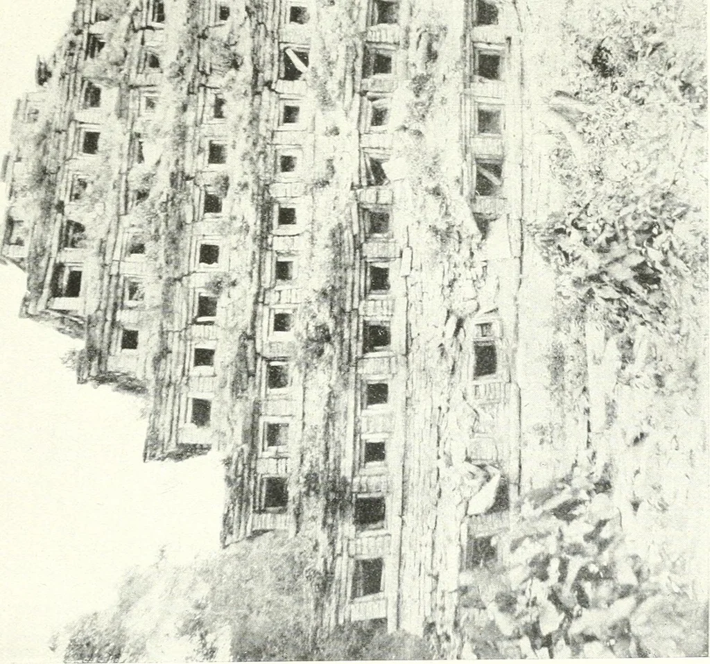 An illustration from L'art ancien du Mexique, simple esquisse, 1922, leaf 56