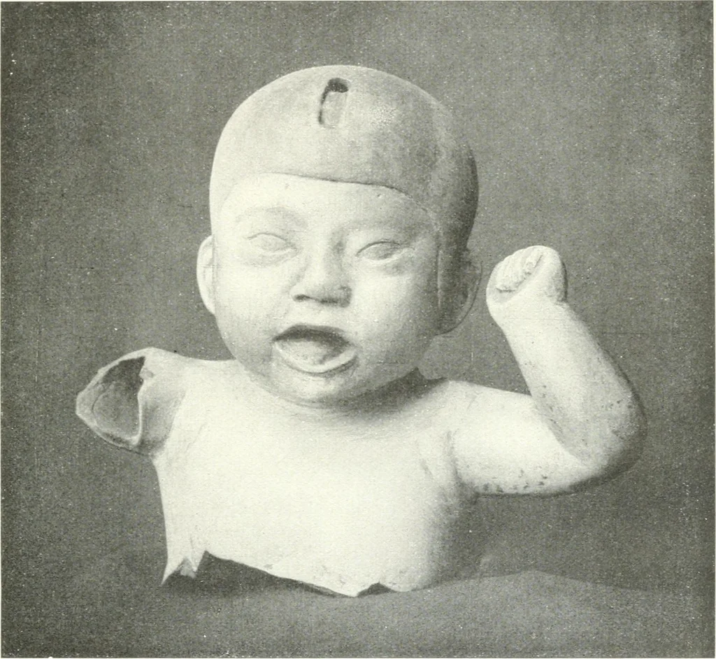 An illustration from L'art ancien du Mexique, simple esquisse, 1922, leaf 60