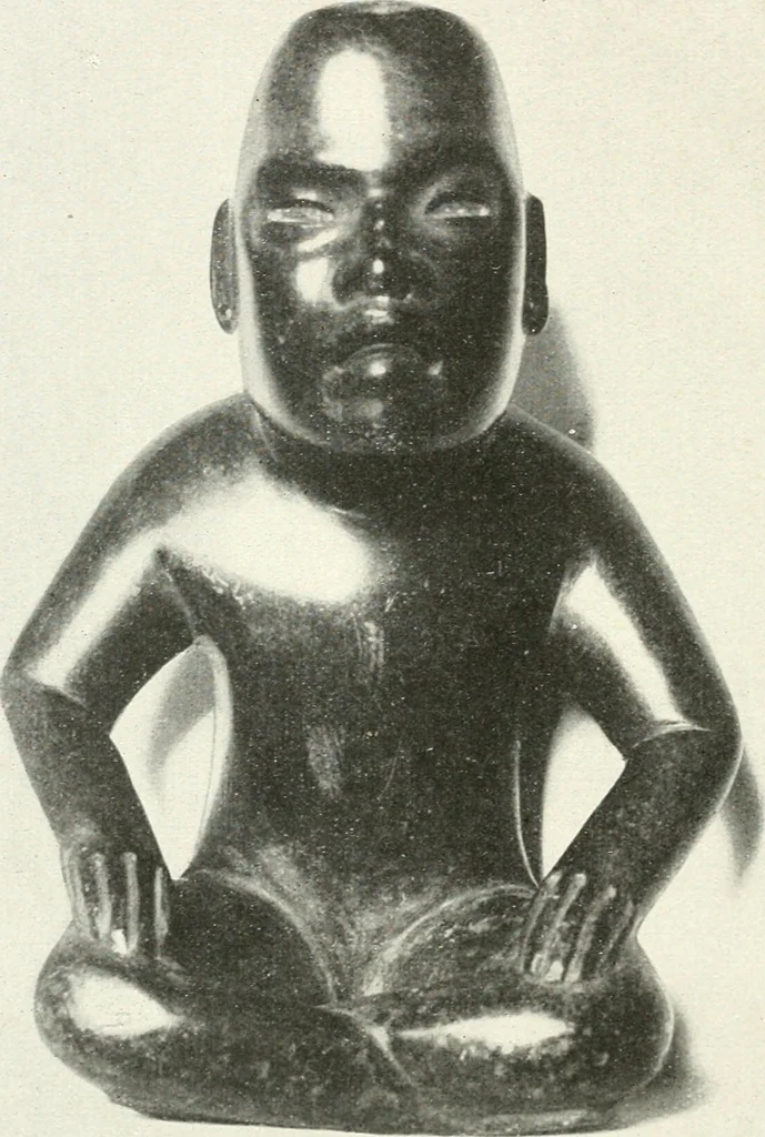 An illustration from L'art ancien du Mexique, simple esquisse, 1922, leaf 67