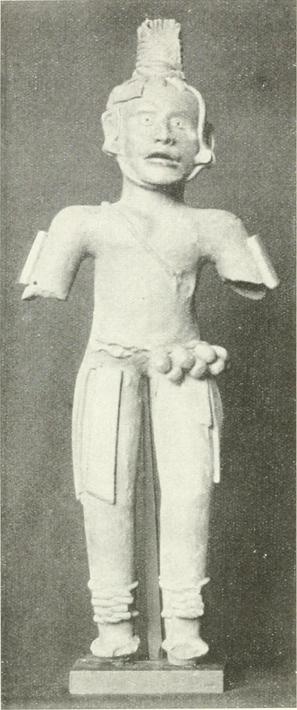 An illustration from L'art ancien du Mexique, simple esquisse, 1922, leaf 71