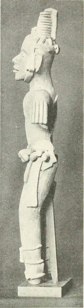 An illustration from L'art ancien du Mexique, simple esquisse, 1922, leaf 71
