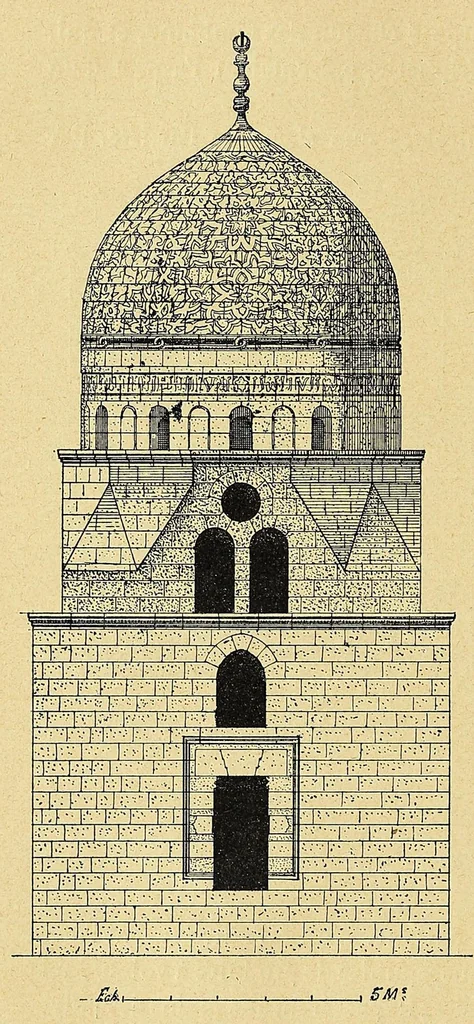An illustration from L'art arabe, 1893, leaf 144