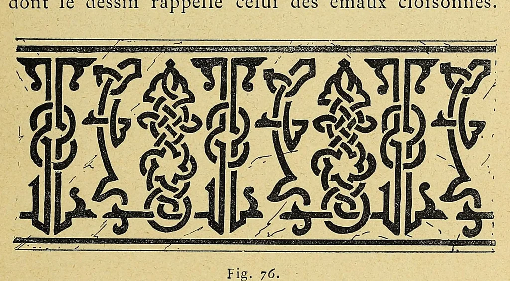 An illustration from L'art arabe, 1893, leaf 177