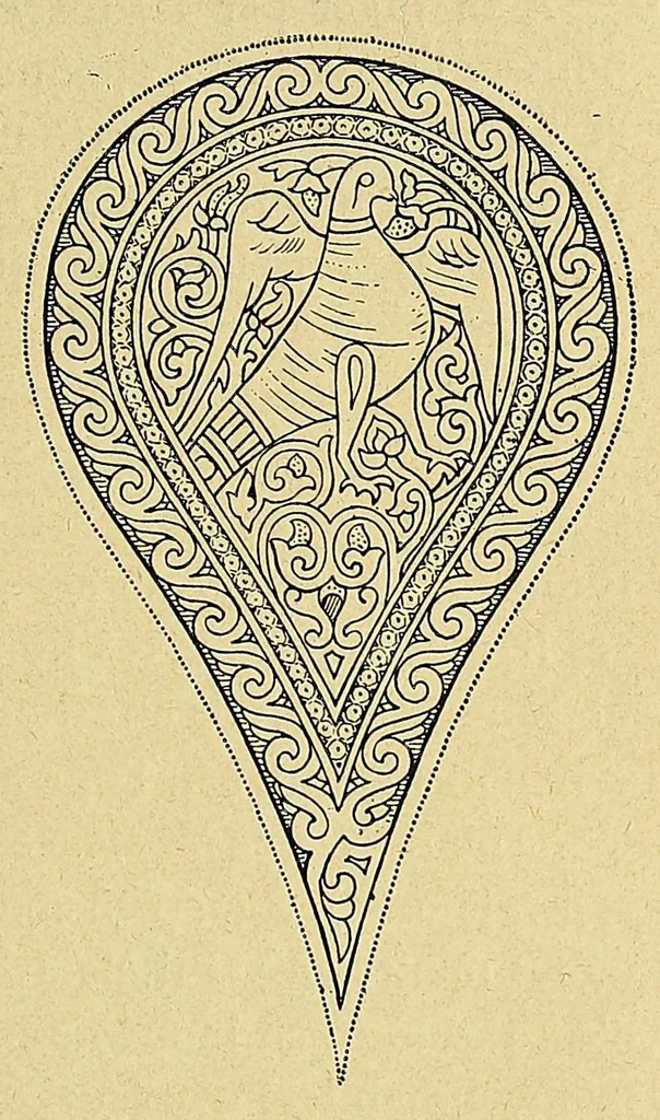 An illustration from L'art arabe, 1893, leaf 189