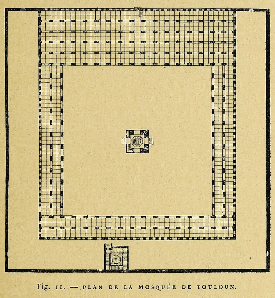 An illustration from L'art arabe, 1893, leaf 53