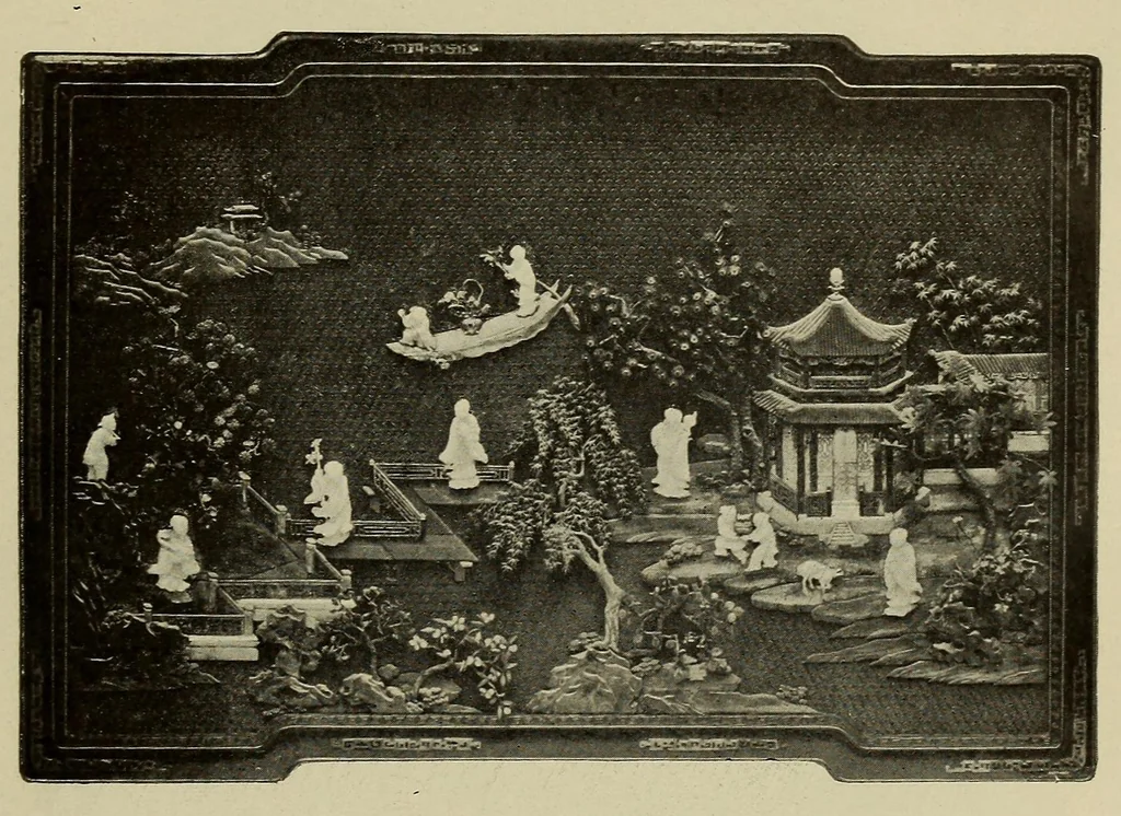 An illustration from L'art chinois, 1910, leaf 233