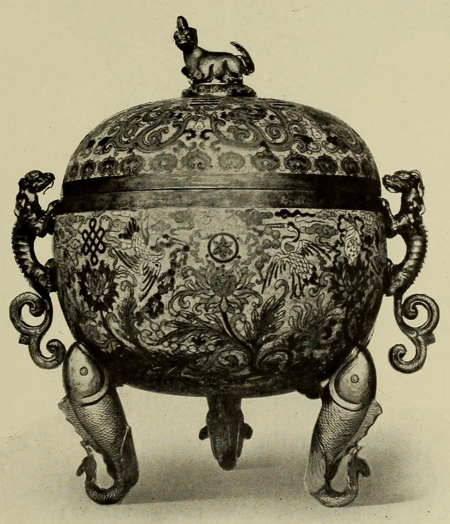 An illustration from L'art chinois, 1910, leaf 427