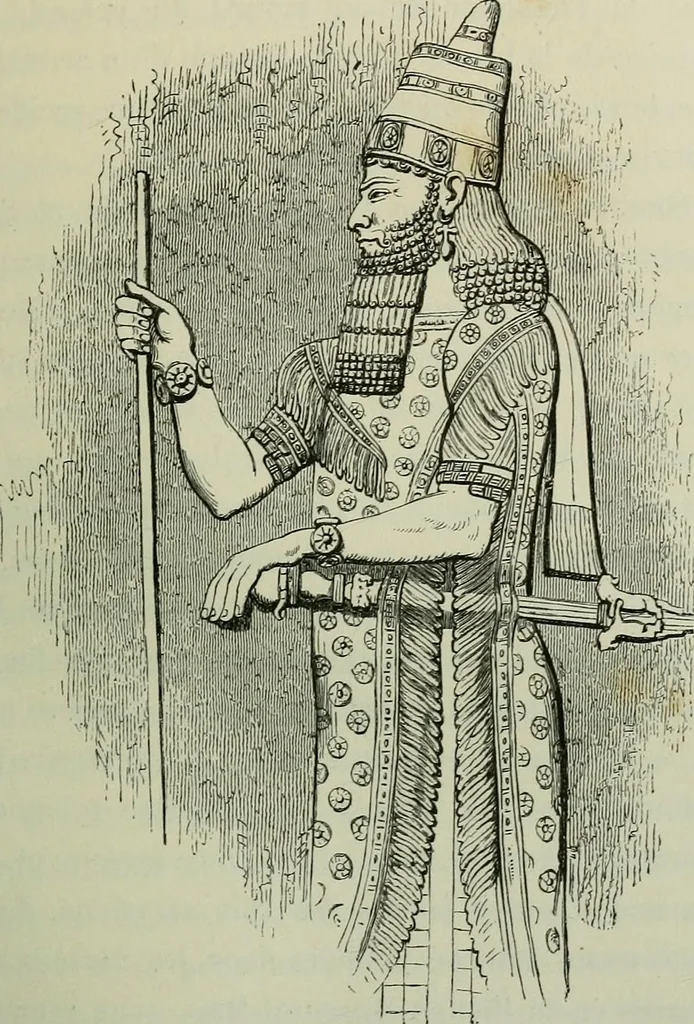 An illustration from L'art dans la parure et dans le vêtement, 1875, leaf 113