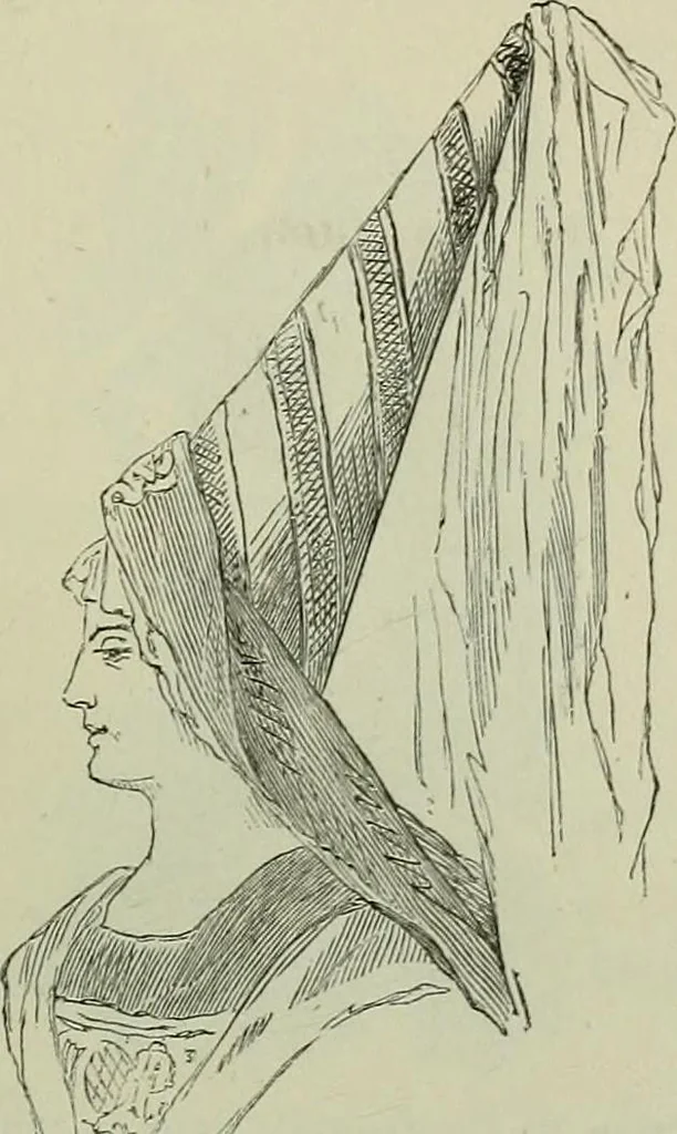 An illustration from L'art dans la parure et dans le vêtement, 1875, leaf 165